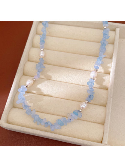 Nozari - Irregular Glass Geometric Necklace