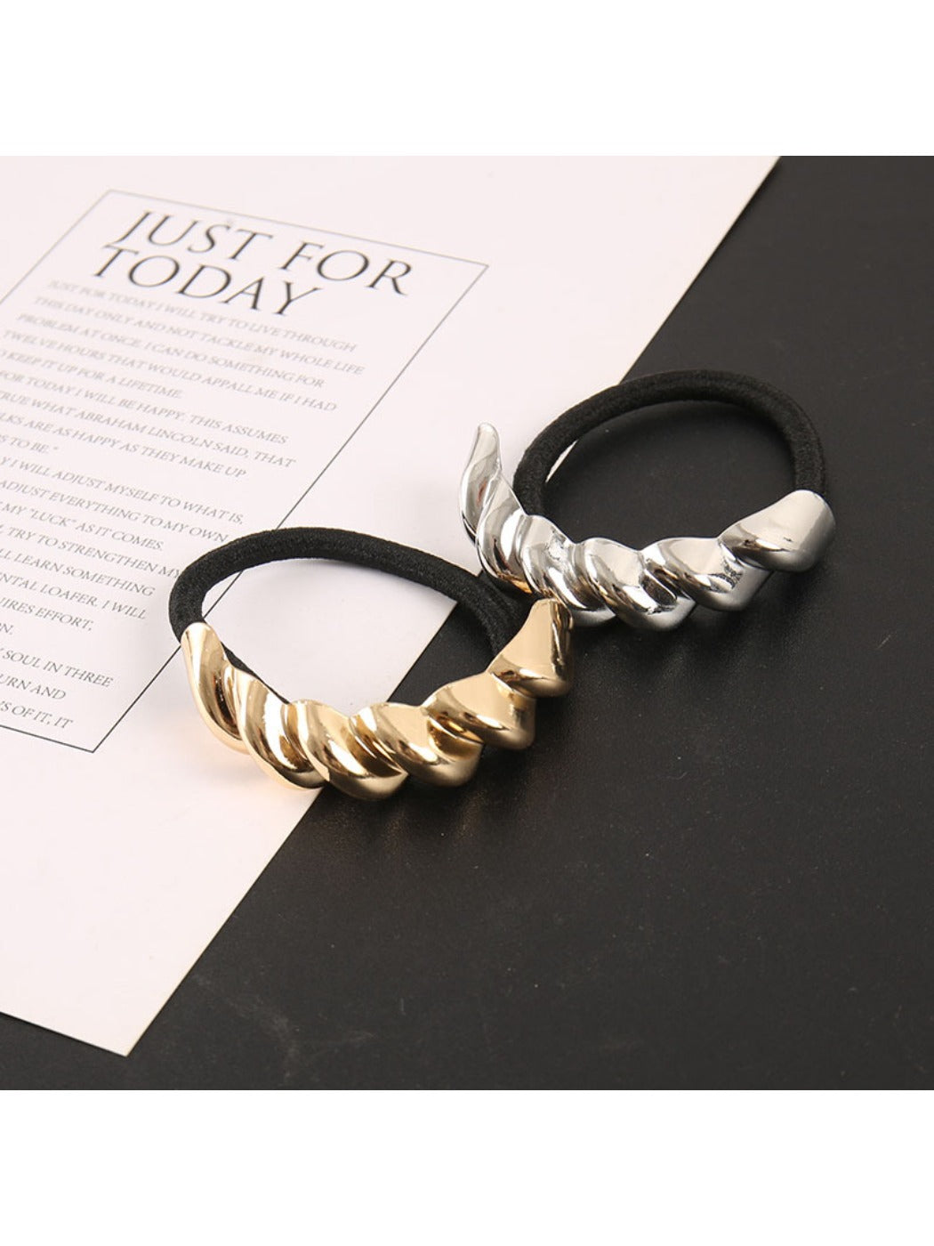 Gifty - Sweet Edgy Twisted Hair Tie