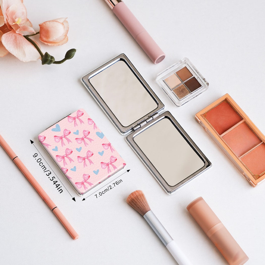 Mirroray - Foldable Fruit Print Portable Makeup Mirror