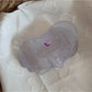 Beau - Decorative Plastic Heart Duckbill Hair Clip