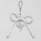 Keypus - Sweet Decorative Bow Beaded Keychain