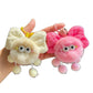 Keypus - Bow Coal Plush Keychain