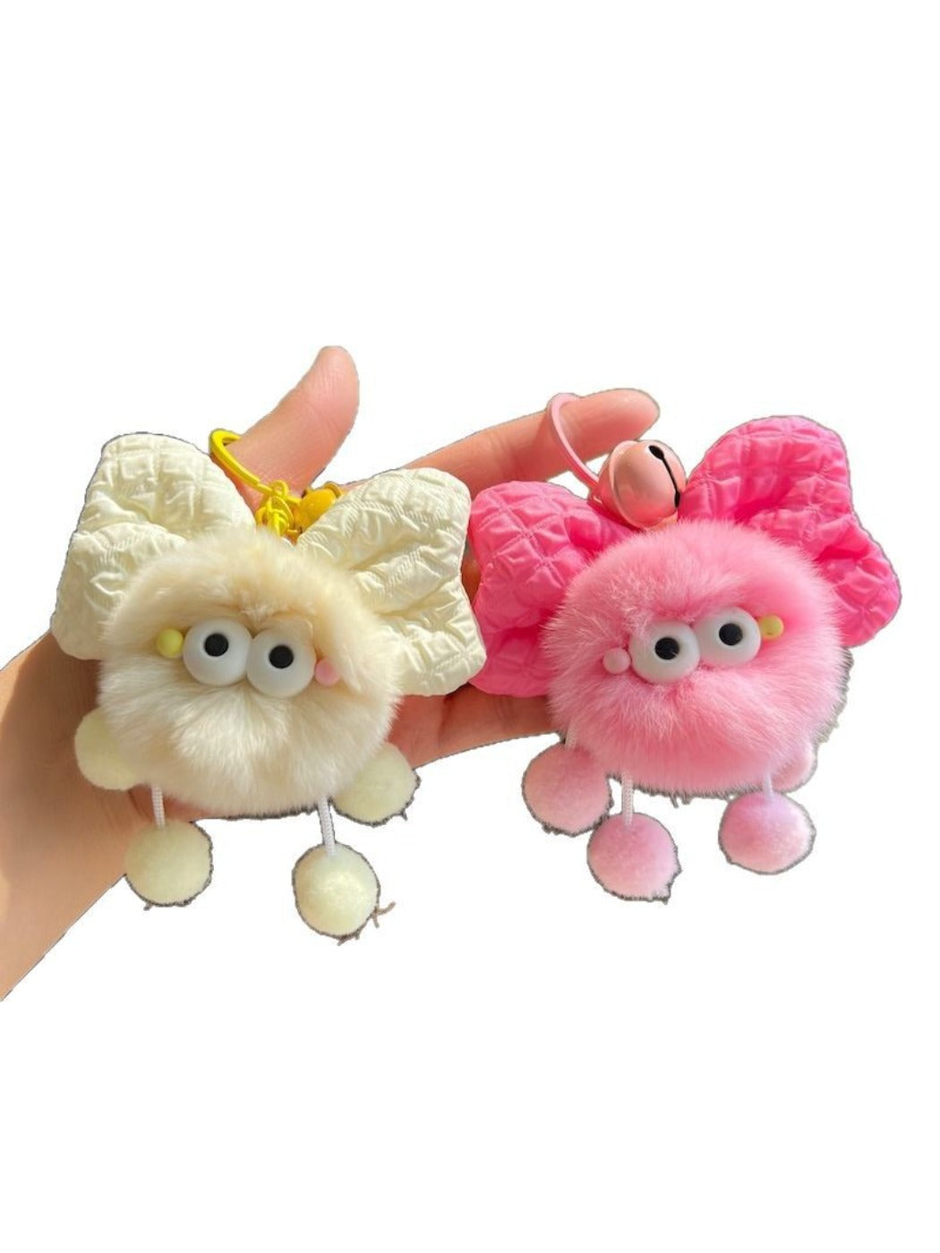 Keypus - Bow Coal Plush Keychain