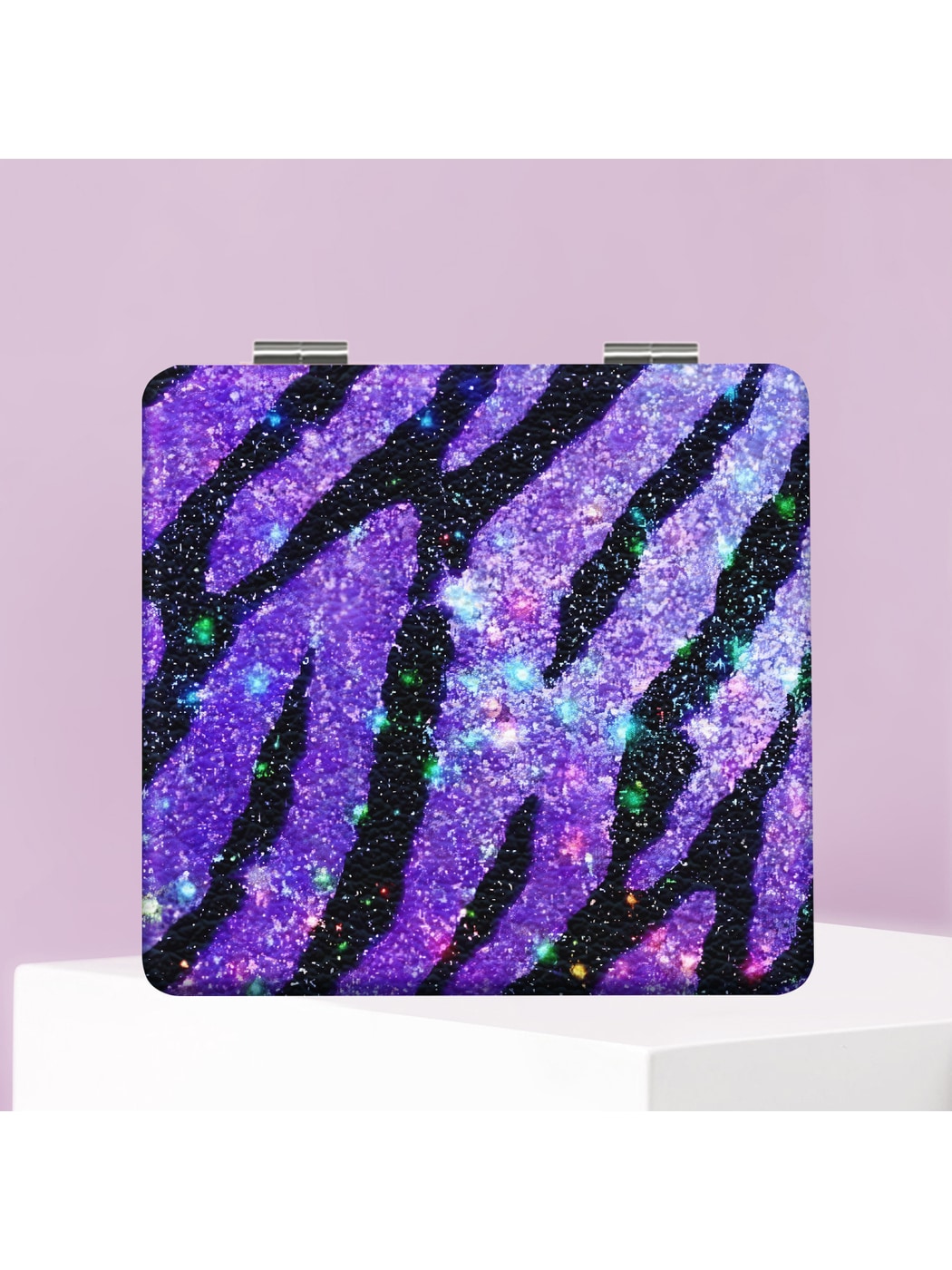 Mirroray - Y2K Style Animal Print Makeup Mirror
