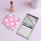Mirroray - Floral Print Folding Glass Makeup Mirror