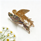 Beau - Parrot Shape Rhinestone Alloy Claw Clip
