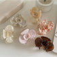 Beau - Minimalist Camellia Shaped Hair Claw Clip