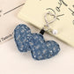 Keypus - Fashion ripped denim bag pendant