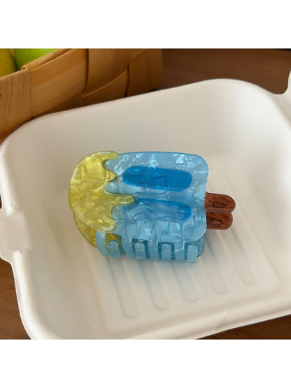 Beau - Cartoon Popsicle Fruit Acrylic Claw Clip