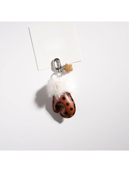 Keypus - Cute Solid Color Glove Keychain
