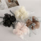 Gifty - Lace Ribbon Tail Elastic Fabric Scrunchie