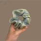 Gifty - Round Mesh Trim Polyester Scrunchie