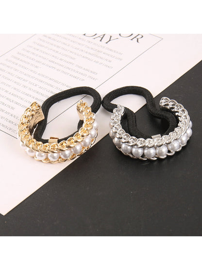 Gifty - Vintage Chain Bead Hair Tie