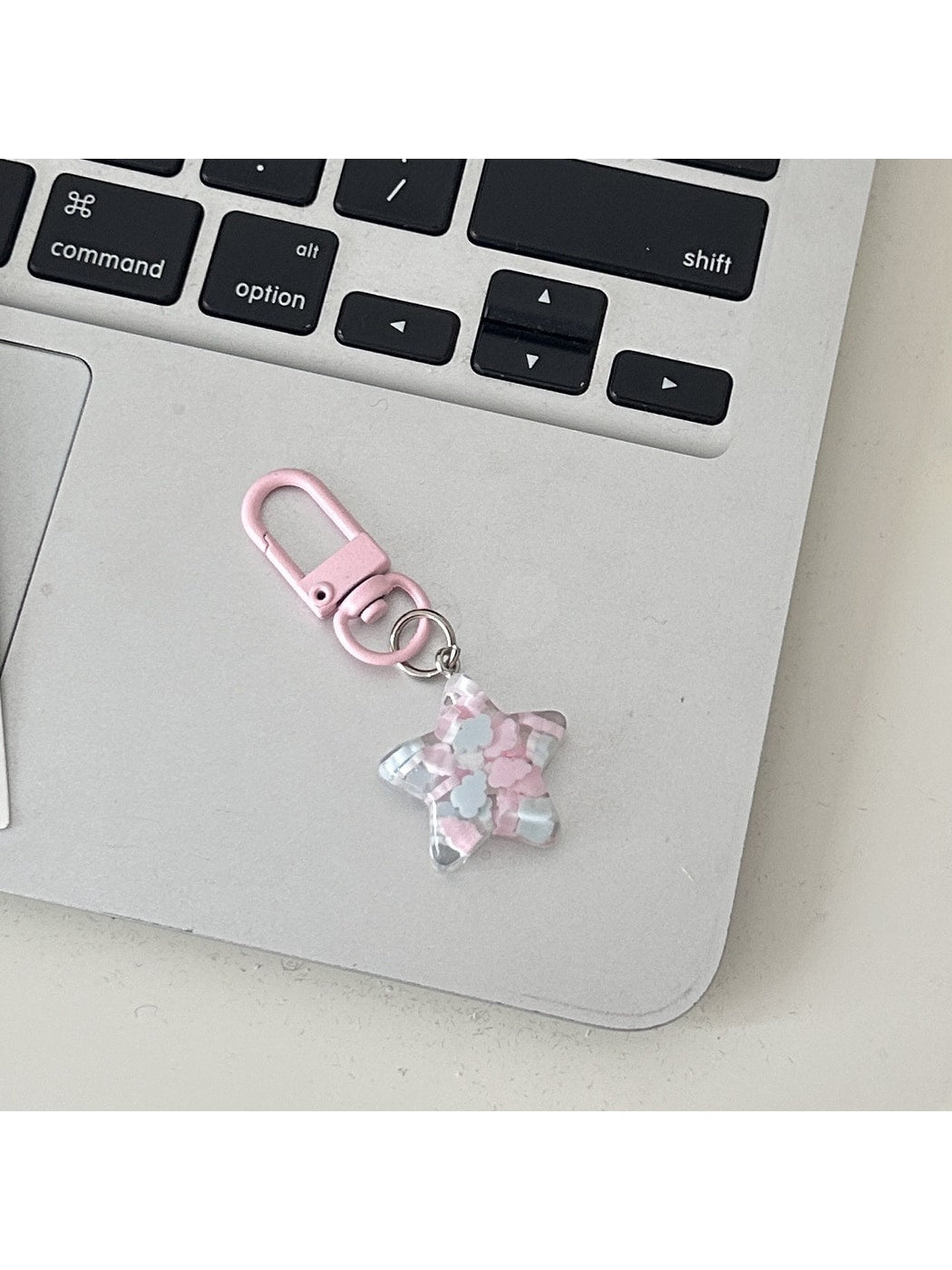 Keypus - Cute Five-Point Star Pendant Charm Keychain