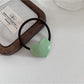 Gifty - Colorful Acetate Heart Shaped Hair Ties