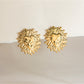 Earedge - Retro Heart Shaped Sun Earrings