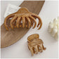 Beau - Vintage Pumpkin Shaped Claw Clip