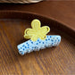 Beau - Fresh Style Floral Acetate Claw Clip