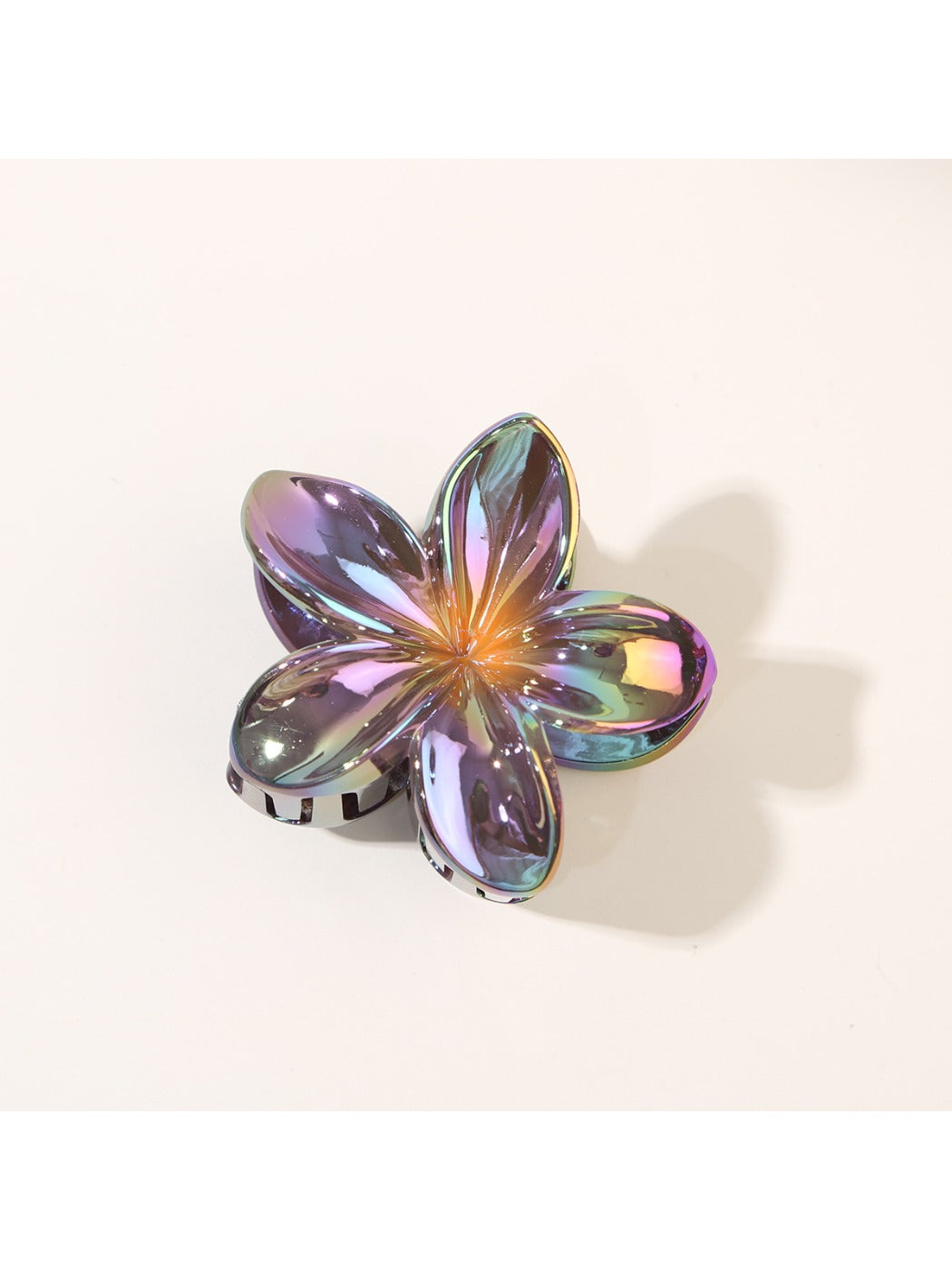 Beau - Iridescent Floral Hair Claw Clip