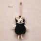Fletery - Cute Sheep Hanging Ornament 3D Plush Doll