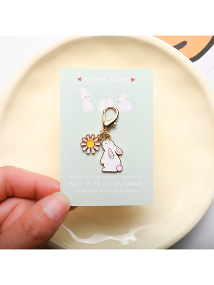 Keypus - Adorable Cartoon Bunny Keychain