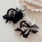 Gifty - Mesh Lace Bow High Stretch Hair Tie