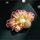 Brovia - Gradient Enamel Flower Elegant Brooch Pin