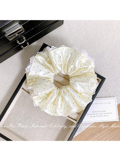 Gifty - Lace Polka Dot Hair Loop