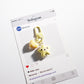 Keypus - Adorable Solid Color Star Keychain