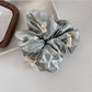 Gifty - Pearlescent Satin Bow Scrunchie
