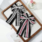 Keypus - Vintage Y2K Lace and Bead Bow Keychain