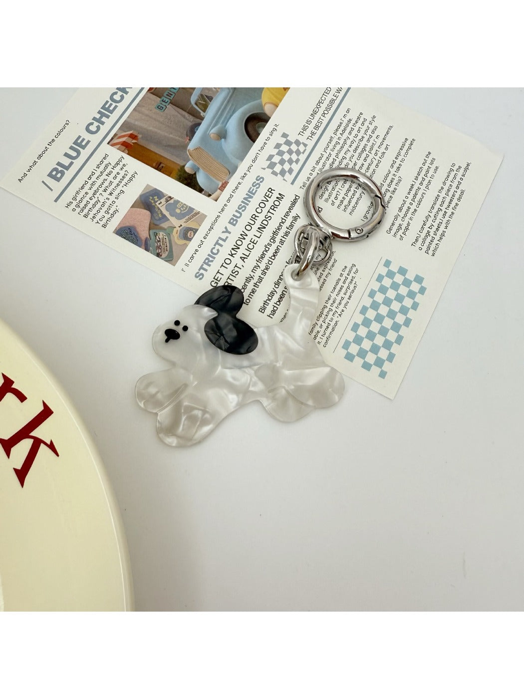 Keypus - Cartoon Shaped Bag Charm Keychain