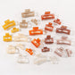 Beau - Minimalist Square Openwork Hair Claw Clip