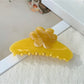 Beau - Acetate Flower Shaped Hair Clip