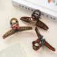 Beau - A Retro Puppy Print Claw Clip
