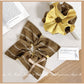 Gifty - Yellow Coffee Striped Hair Ring