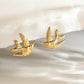 Earedge - Simple Bird Shaped Earrings
