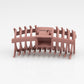 Beau - Matte Large Ribbed Claw Clip