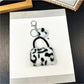 Keypus - Mini Leopard Print Bag Charm Keychain