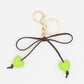 Keypus - Cute Heart Bow Keychain
