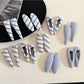 Beau - Classy Blue Plaid Hair Clip