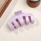 Beau - Soft Feel Arched Plastic Hair Styling Claw Clip
