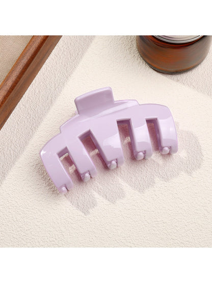 Beau - Soft Feel Arched Plastic Hair Styling Claw Clip