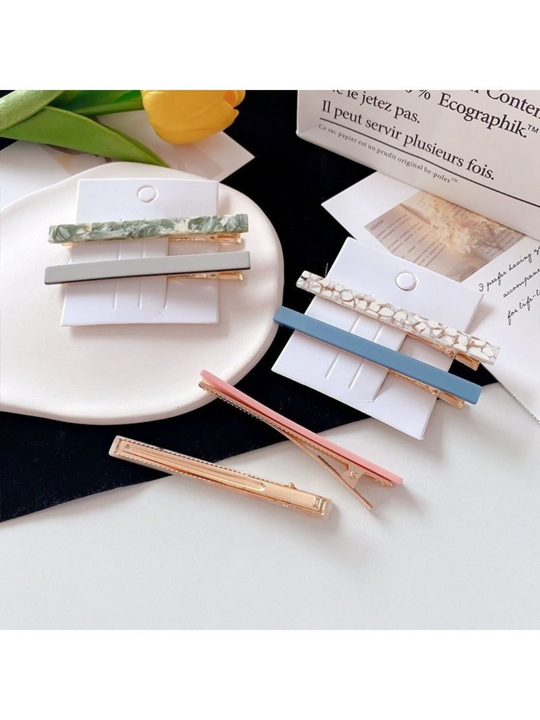 Beau - Charming Square Hair Clip