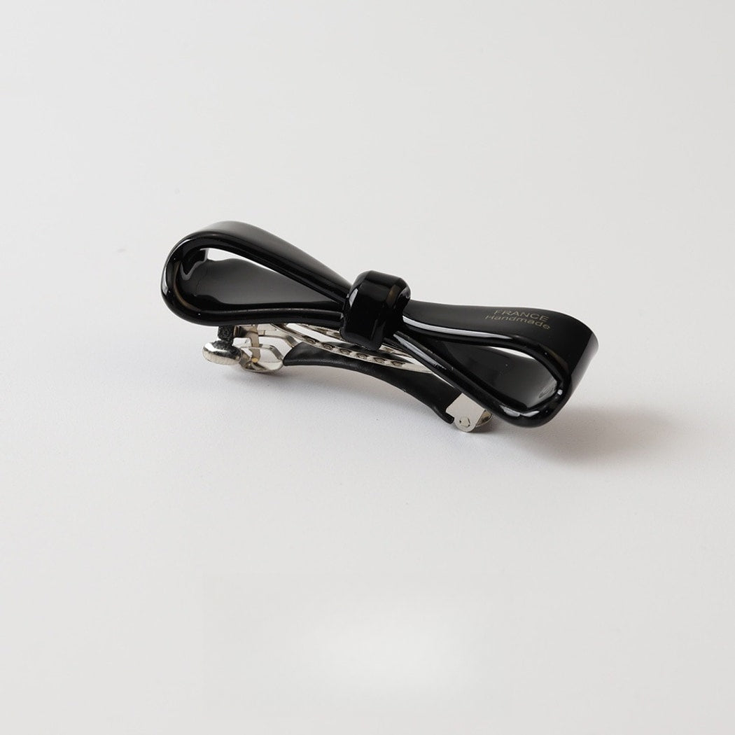 Beau - Glossy Bow Acetate Hair Clip