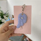 Keypus - Retro Polka Dot Wing Bag Charm Keychain