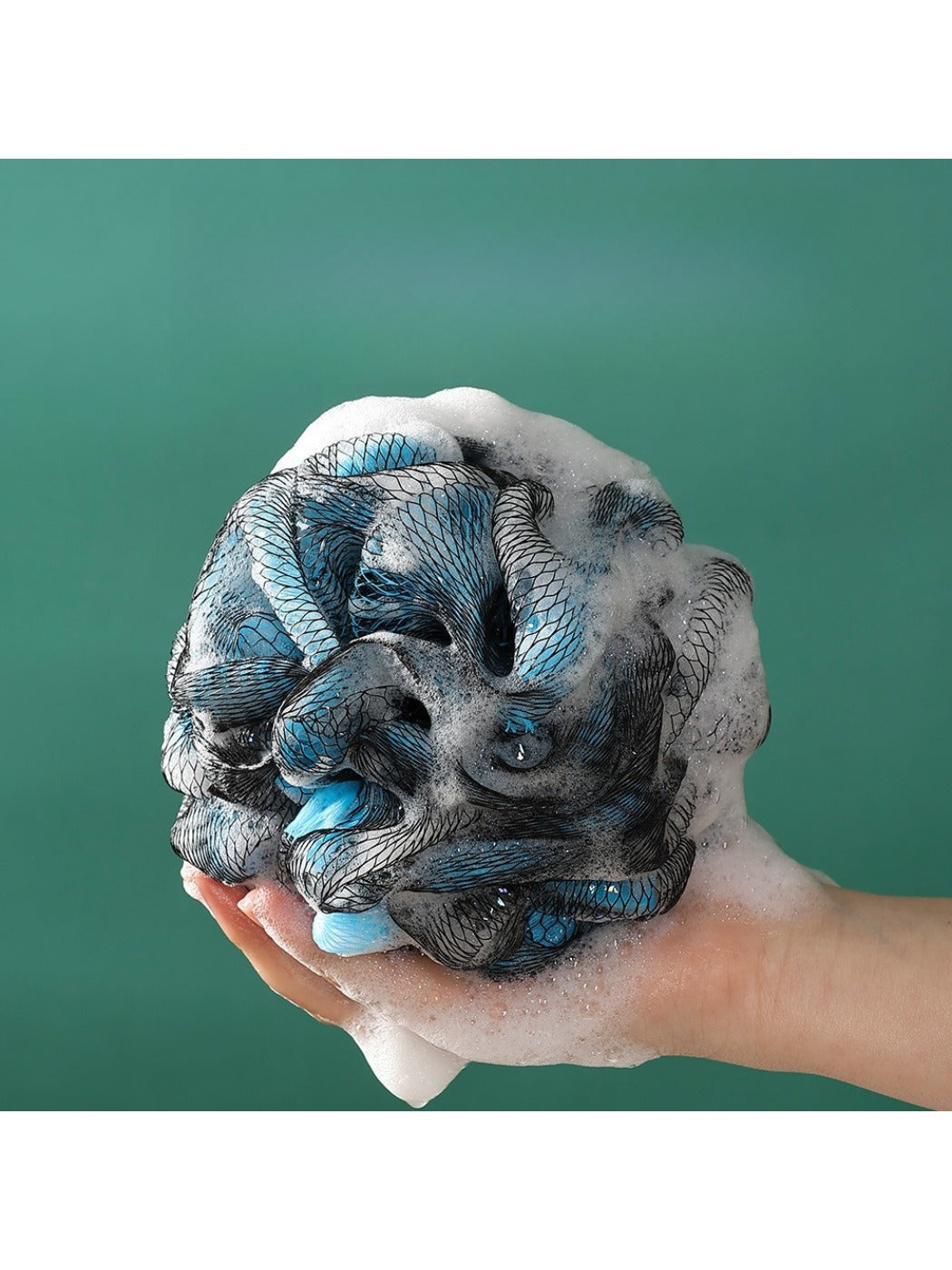 Papo - Dual Color Bath Sponge Soft Shower Ball