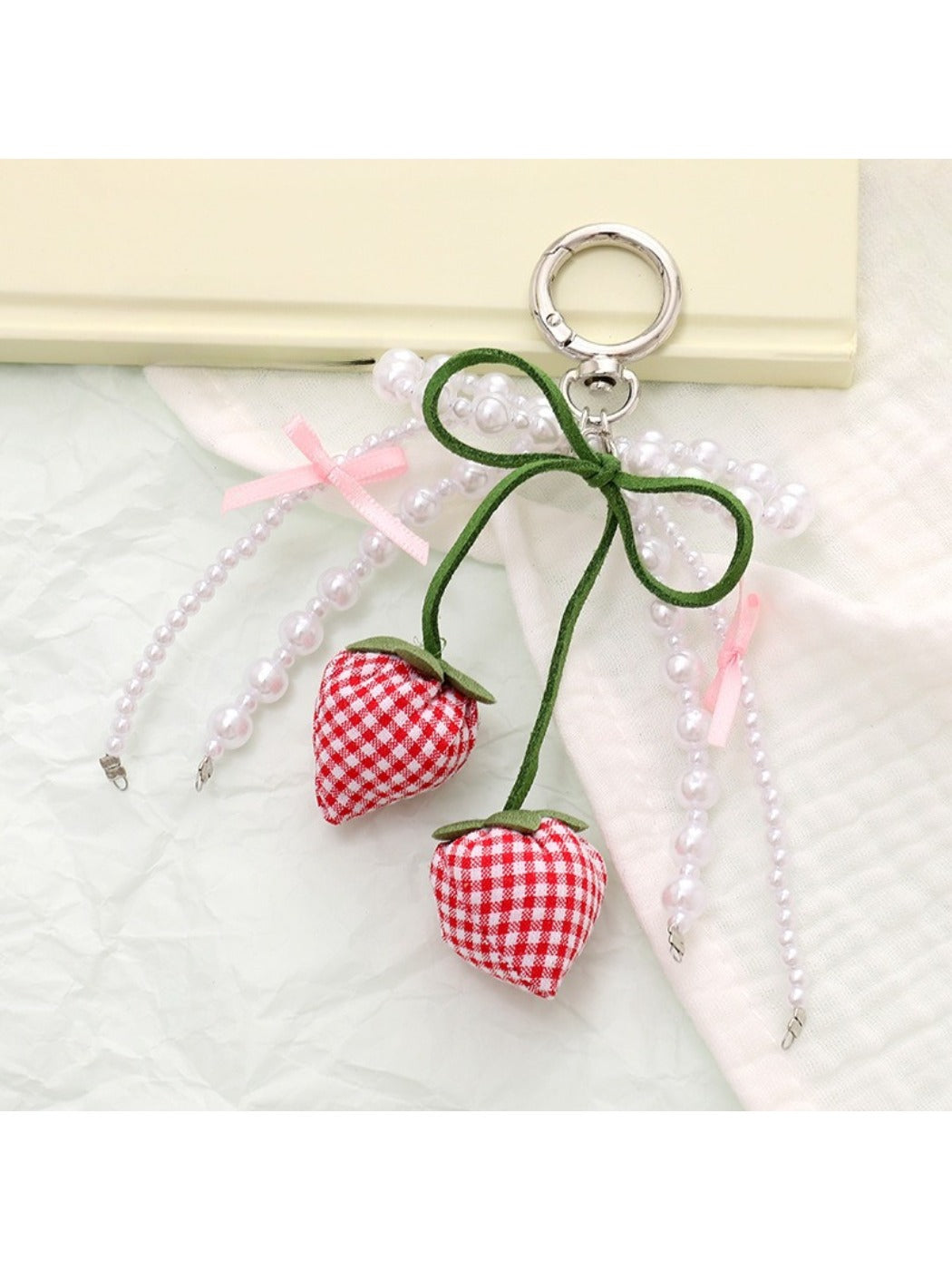 Keypus - Cute Strawberry Shaped Keychain