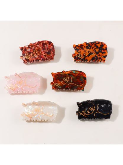 Beau - Adorable Cat Shaped Hair Claw Clip