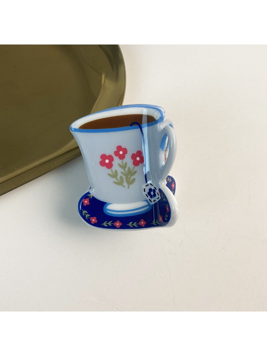 Beau - Sweet Coffee Cup-Shaped Hair Clip